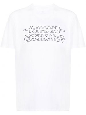 T-shirt Armani Exchange vit