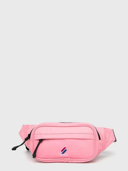 Чанта Superdry розово