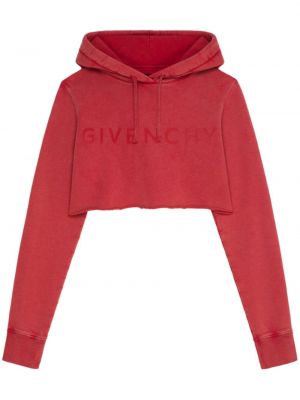 Bluza z kapturem Givenchy czerwona