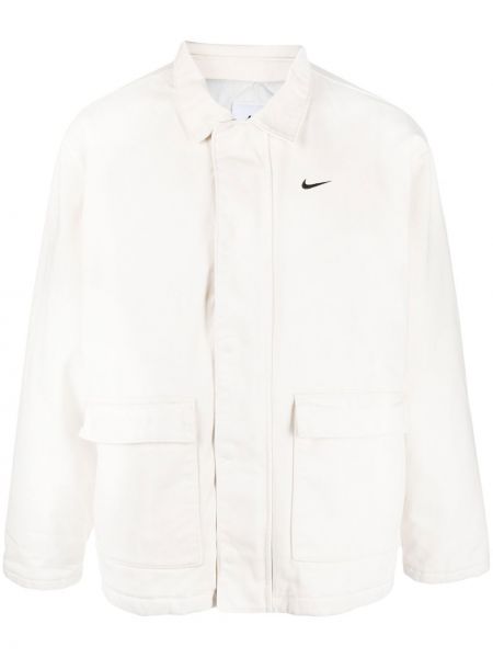 Пухено яке с изолация Nike бяло