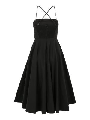 Obleka Selected Femme Petite črna