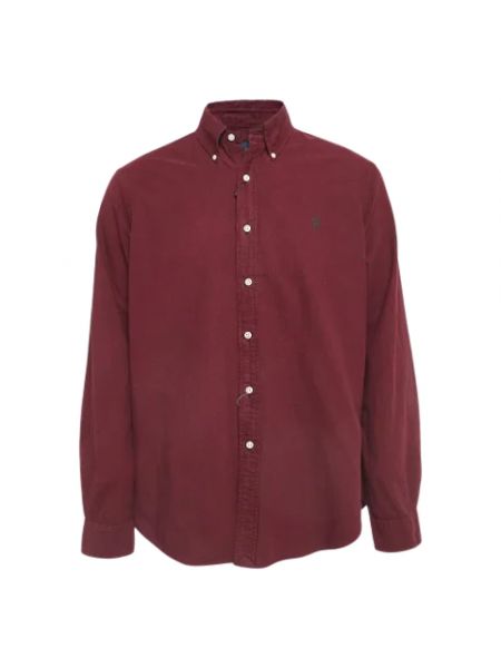 Koszula bawełniana Ralph Lauren Pre-owned czerwona