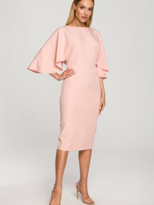 Μίντι φόρεμα Made Of Emotion ροζ