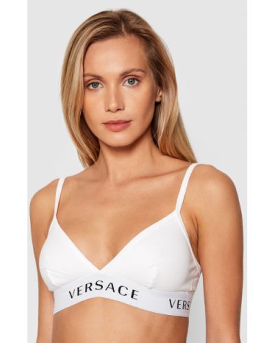 Sutien fără armătură Versace alb