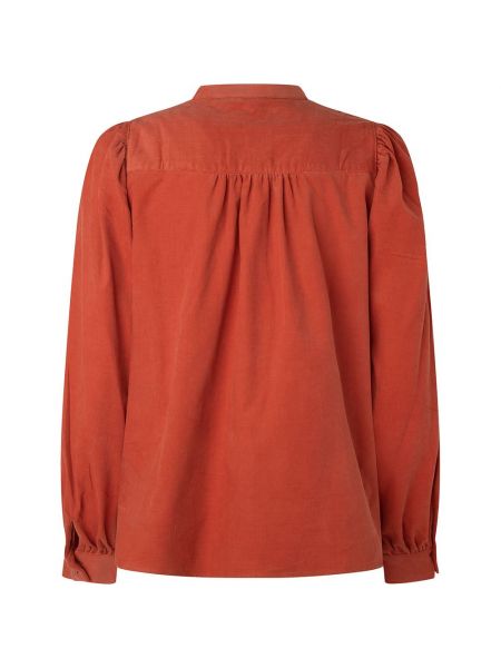 Джинсовая рубашка с длинным рукавом Pepe Jeans оранжевая
