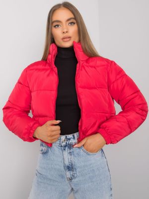 Páperová bunda Fashionhunters červená