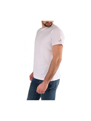 Camiseta de algodón Peuterey blanco