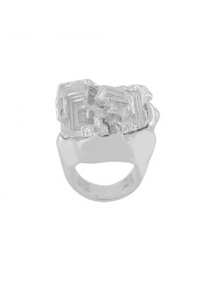 Кольцо металлическое Coup De Coeur, серебряный