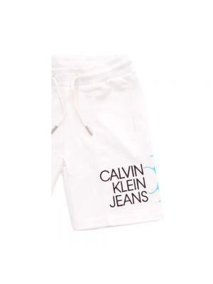 Bermudy Calvin Klein białe