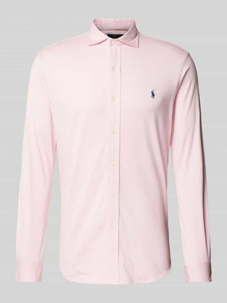 Koszula bawełniana Ralph Lauren różowa