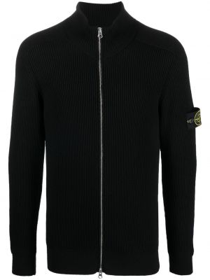 Sweatjakke Stone Island svart