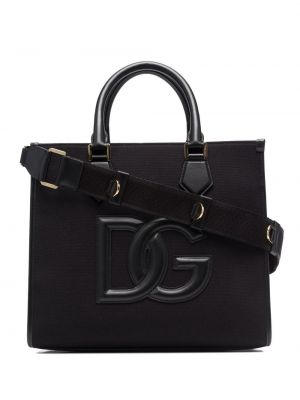 Geantă shopper Dolce & Gabbana negru