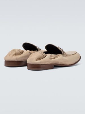 Pantofi loafer din piele de căprioară Lanvin