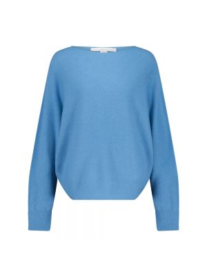 Sweter z kaszmiru oversize Herzen's Angelegenheit niebieski