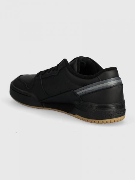 Bőr sneakers Adidas Originals fekete