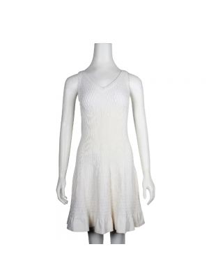 Kleid Alaïa Pre-owned weiß