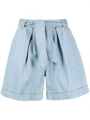 Shorts di jeans Pinko blu