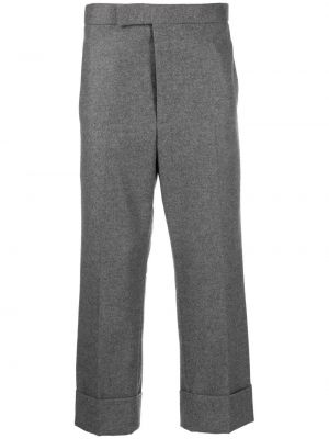 Pantaloni a vita bassa Thom Browne grigio