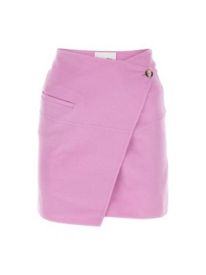 Różowa mini spódniczka Nanushka