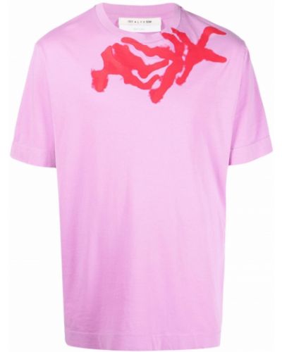 T-shirt con stampa 1017 Alyx 9sm rosa