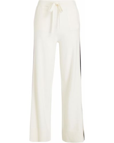 Кашемировые широкие брюки в полоску N.peal