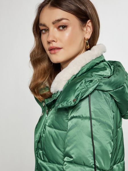 Zimný kabát Faina zelená