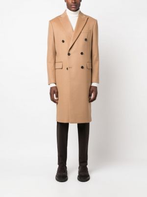 Vlněný kabát Reveres 1949 béžový