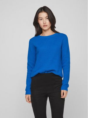 Пуловер Vila синьо