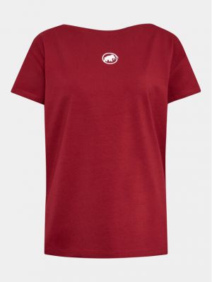 T-shirt Mammut rosso