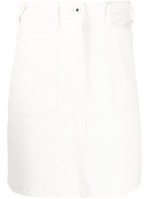 Džínová sukně Kenzo bílé