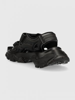 Sandale cu platformă Adidas By Stella Mccartney negru