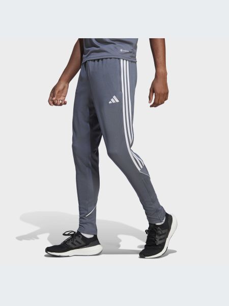 Серые спортивные штаны Adidas
