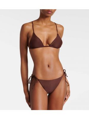 Bikini Jade Swim brązowy