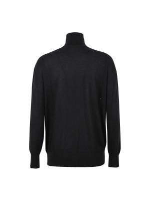 Jersey cuello alto con cuello alto de tela jersey P.a.r.o.s.h. negro