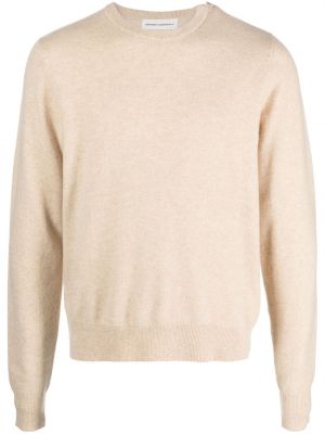 Džemper od kašmira s okruglim izrezom Extreme Cashmere bež