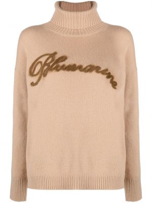 Sweter Blumarine beżowy