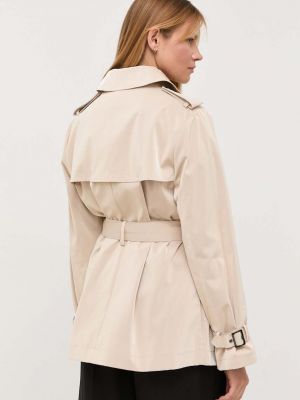 Oversized kabát Karl Lagerfeld bézs
