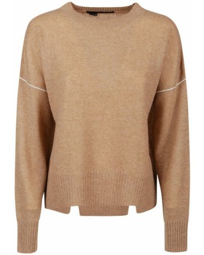 Sweter 360cashmere, brązowy