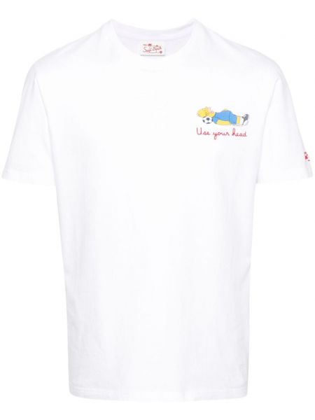 T-shirt Mc2 Saint Barth blanc