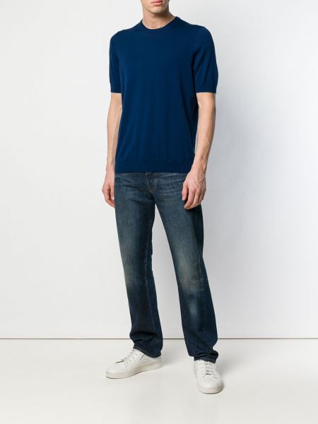 Marškinėliai Drumohr mėlyna