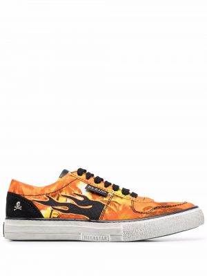 Sneakers Philipp Plein πορτοκαλί