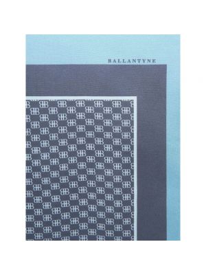 Pañuelo de seda Ballantyne azul