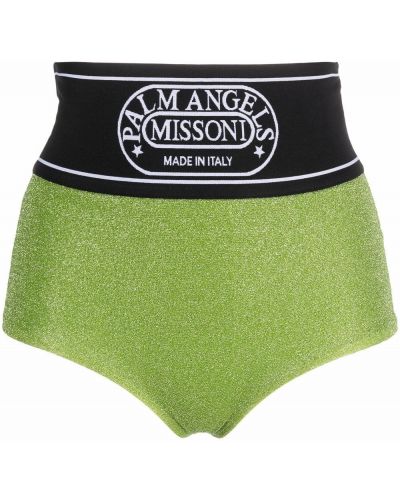 Pantalones cortos deportivos Palm Angels verde