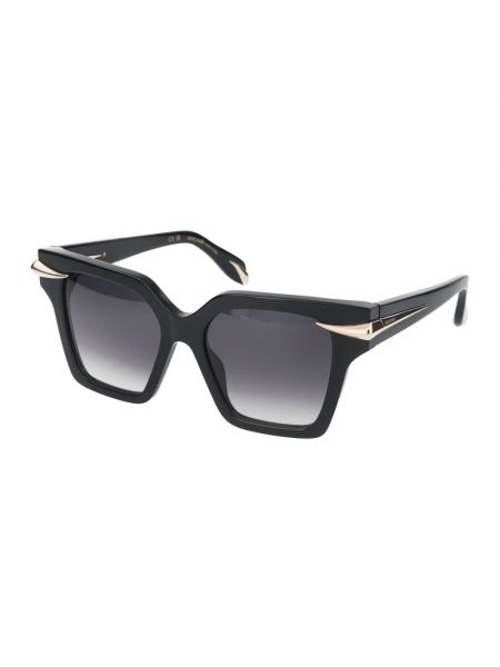 Czarne okulary przeciwsłoneczne Roberto Cavalli