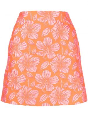 Květinové mini sukně s potiskem Msgm