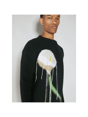 Jersey de lana de punto de tela jersey Lanvin negro