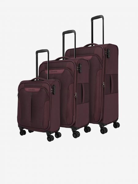 Fialový kufr Travelite