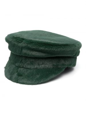 Кожа шапка Ruslan Baginskiy зелено
