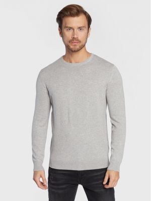 Пуловер Tom Tailor сиво