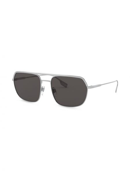 Okulary przeciwsłoneczne Burberry Eyewear srebrne